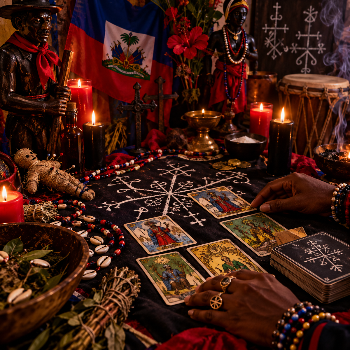 Haitian voodoo reading
