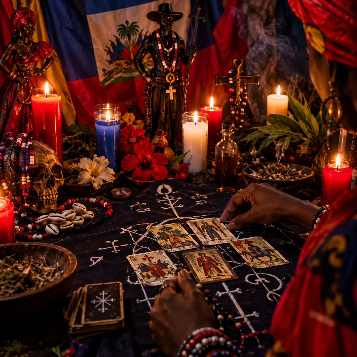 Haitian voodoo reading