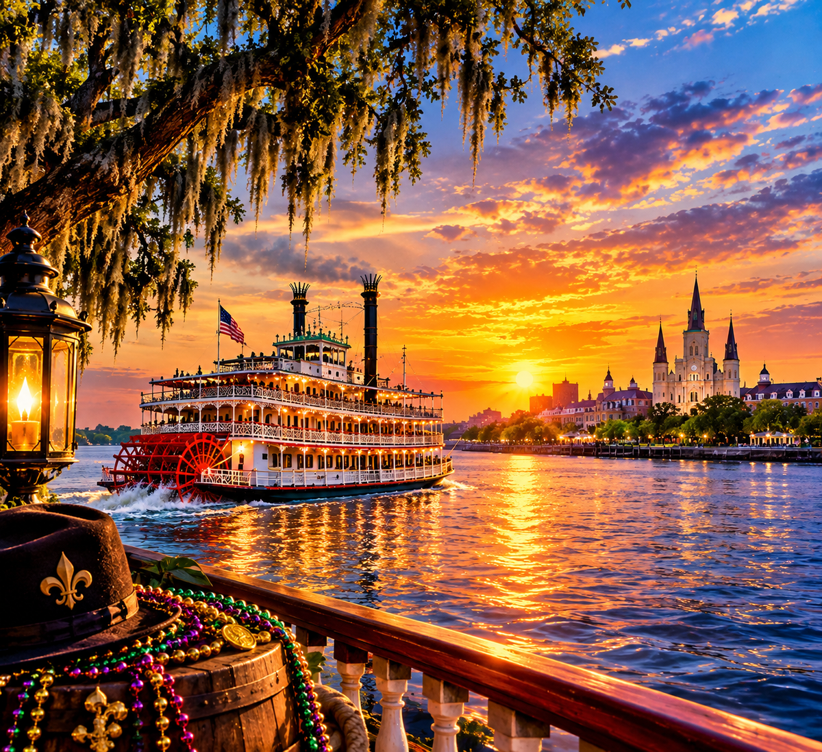 Mississippi river tour